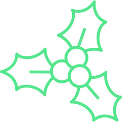  Christmas, New Year Vector Icon element, Isolated white background