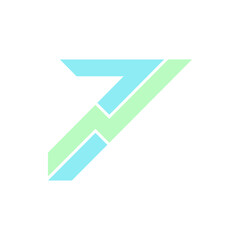 Monogram 7. Number 7. Number 7 design logo. Monogram letter mark 7 logo design. Monogram design vector logo. Monogram number 7 logo design. Simple number 7 monogram. Monogram 7 design logo.