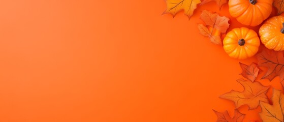 Halloween pumpkin holiday background