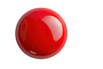 Transparent Red Sphere: A Glimpse into the Beauty of Minimalism