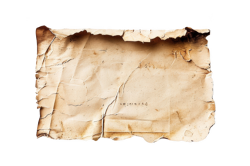 Transparent Old Paper Texture Background for Vintage Design