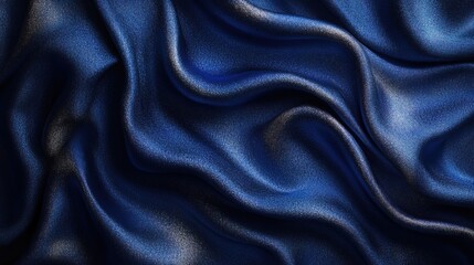 Fototapeta premium A deep blue background with a velvety texture