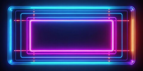 Abstract neon lines LED light background, neon, lines, LED, abstract, colorful, vibrant, futuristic, technology, bright