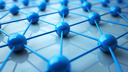 A networking icon featuring interconnected nodes, symbolizing modern business connections

