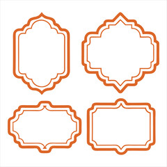 This vintage rectangular frame vector set includes elegant and intricate borders, perfect for adding a touch of timeless sophistication to invitations, certificates, and decorative projects.
