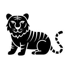 tiger vector icon