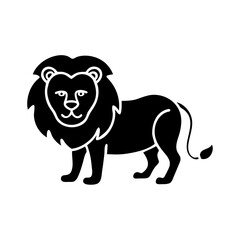 lion vector icon