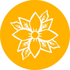  Christmas, New Year Vector Icon element, Isolated white background