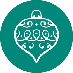  Christmas, New Year Vector Icon element, Isolated white background