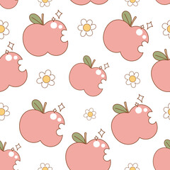 apple seamless pattern