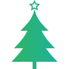 Christmas, New Year Vector Icon element, Isolated white background