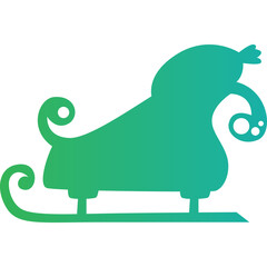 Christmas, New Year Vector Icon element, Isolated white background