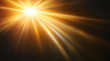 Fototapeta premium A bright burst of light radiating from the center, creating a dramatic effect.