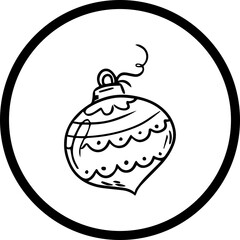  Christmas, New Year Vector Icon element, Isolated white background