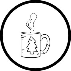  Christmas, New Year Vector Icon element, Isolated white background