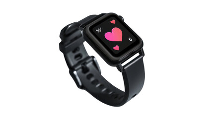 Fototapeta premium Smart watch on white background