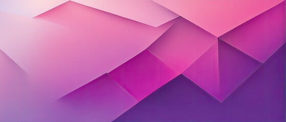 Fototapeta premium Abstract Purple Pink Geometric Shapes