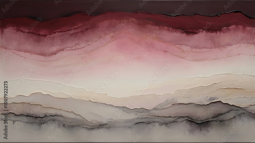 Poster abstract illustration grunge painting background with a horizontal layout, featuring a dynamic splas