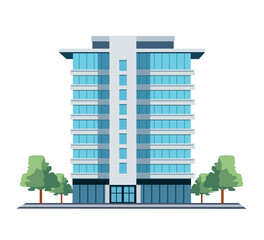 Office building skyscraper icon vector illustration graphic design vector illustration