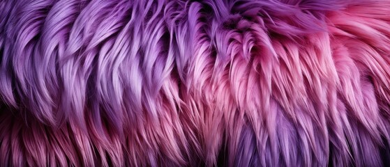 Fototapeta premium Soft Purple and Pink Fur Texture
