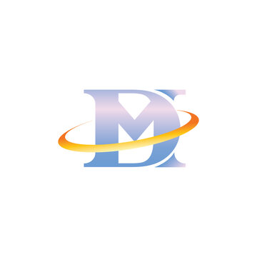 recommend clip art: DM logo initial design template company vector