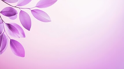 Fototapeta premium A soft, elegant background of rich purple leaves, creating a serene and peaceful atmosphere in stunning detail.