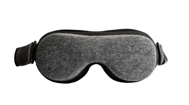 Sleep mask on white background