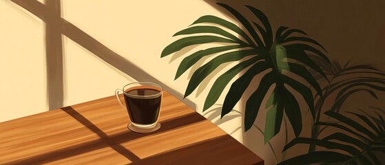 Realistic still life photography flat design, front view, kitchen theme, animation, Triadic color scheme