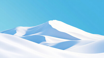 Experience the beauty of snowy mountains during National Hiking Day in winter wonderland landscapes