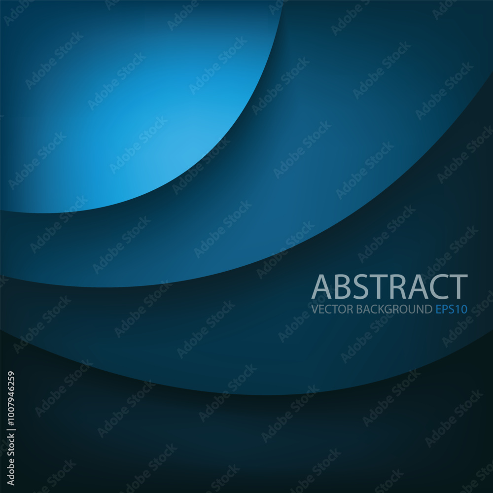 Poster graphic vector curve line overlap background for text and message design