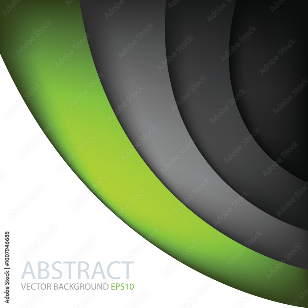 Poster graphic vector curve line overlap background for text and message design