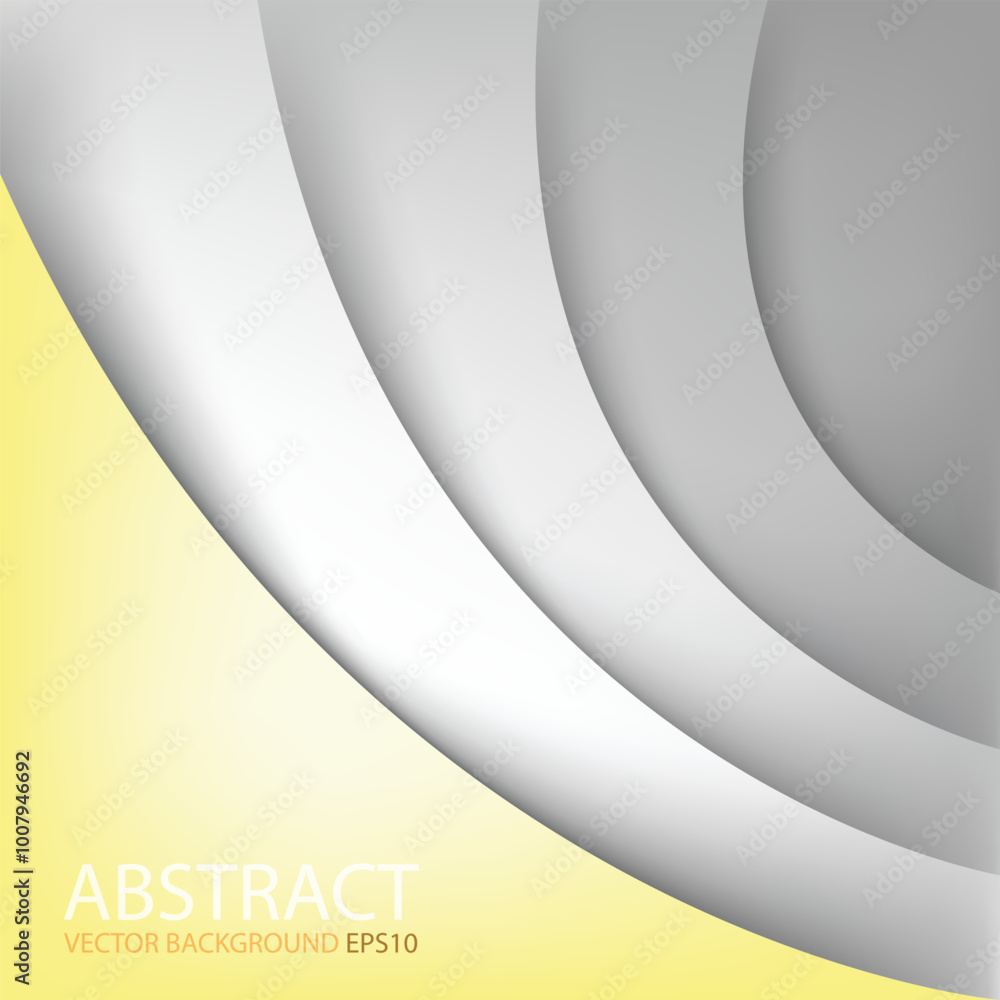 Poster graphic vector curve line overlap background for text and message design