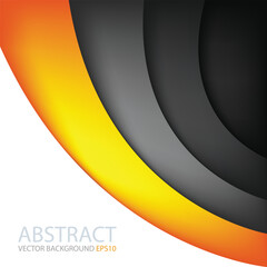 graphic vector curve line overlap background for text and message design
