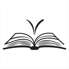 Books Icons - Vector Line. Editable Stroke illustration