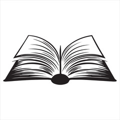 Books Icons - Vector Line. Editable Stroke illustration