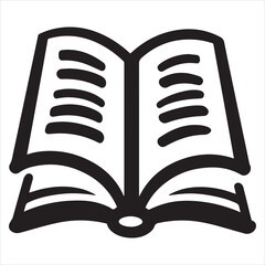 Books Icons - Vector Line. Editable Stroke illustration