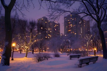 winter in the city