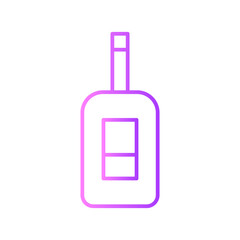 Obraz premium rum gradient icon