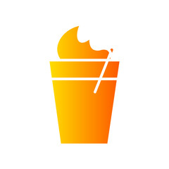 cream gradient icon