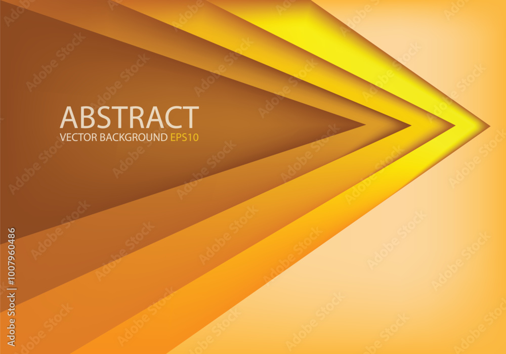 Poster graphic geometric triangle overlap vector layer background for text and message design