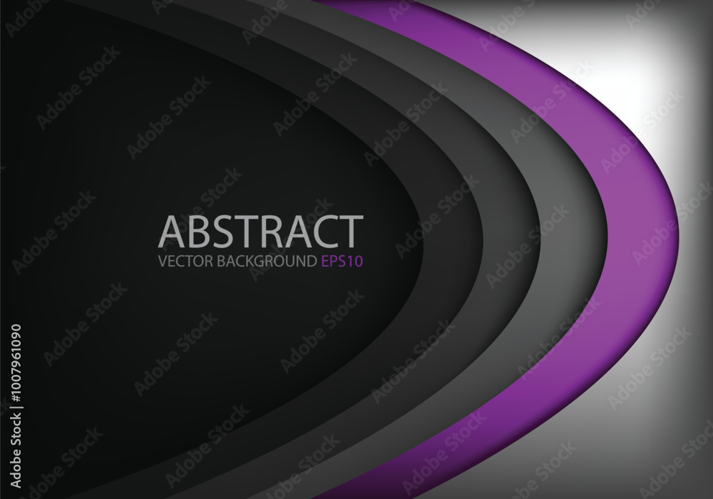 Poster graphic vector curve line overlap background for text and message design