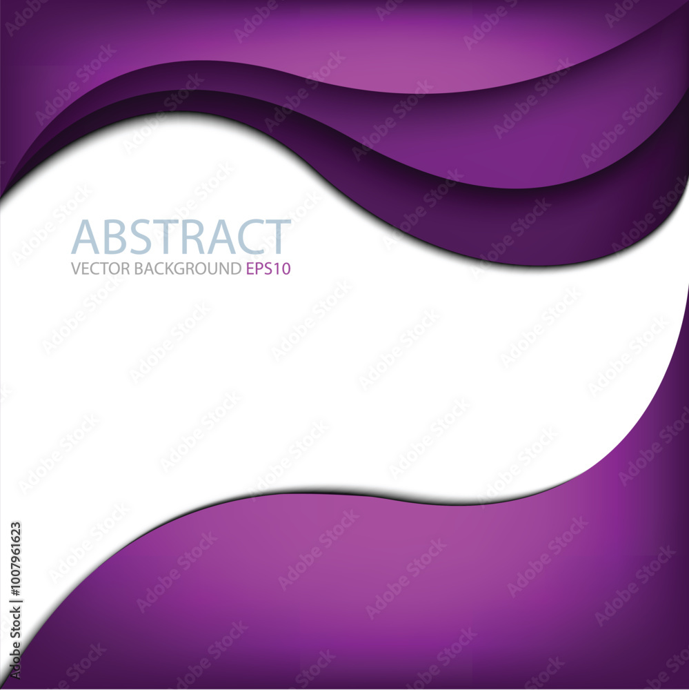 Poster graphic vector curve line overlap background for text and message design
