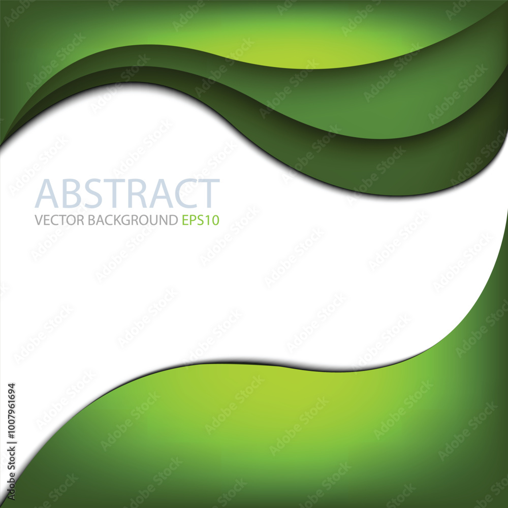 Poster graphic vector curve line overlap background for text and message design