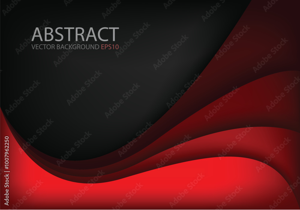Poster graphic vector curve line overlap background for text and message design