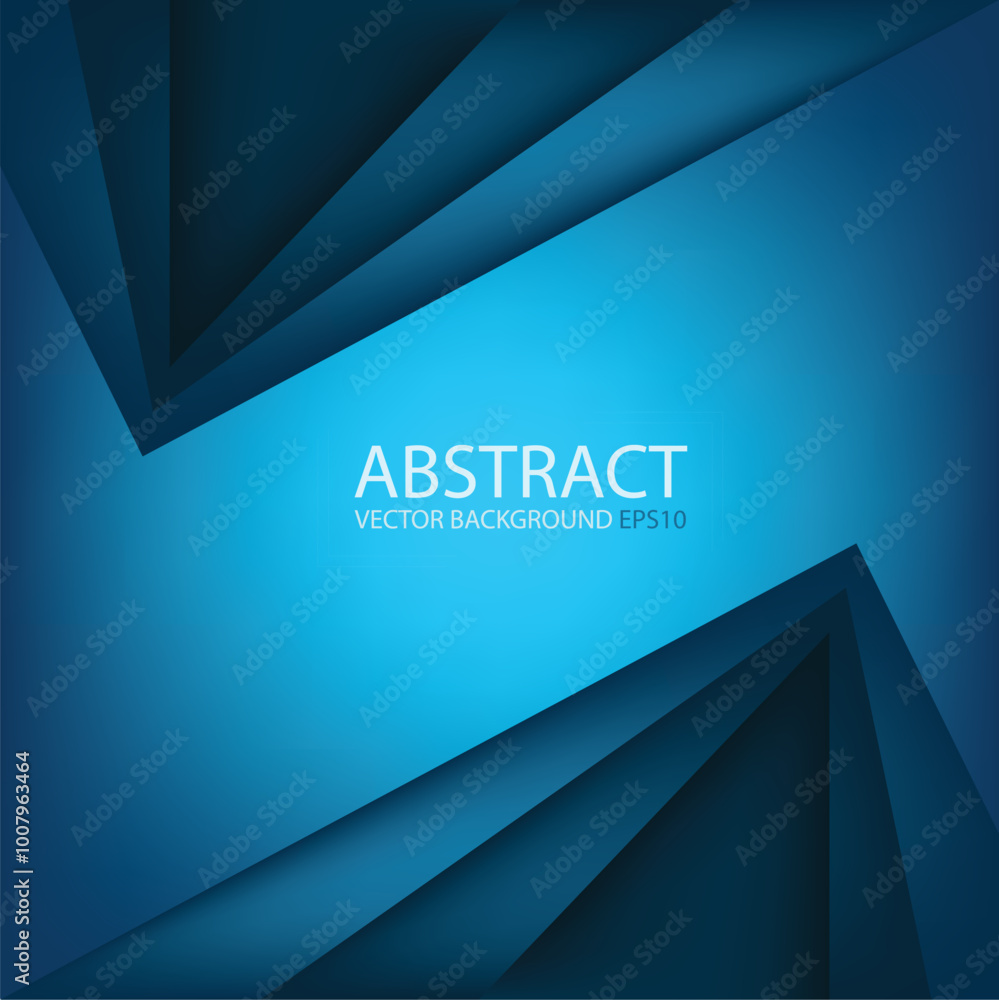 Poster graphic geometric triangle overlap vector layer background for text and message design