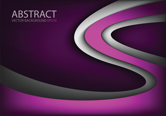 graphic vector curve line overlap background for text and message design
