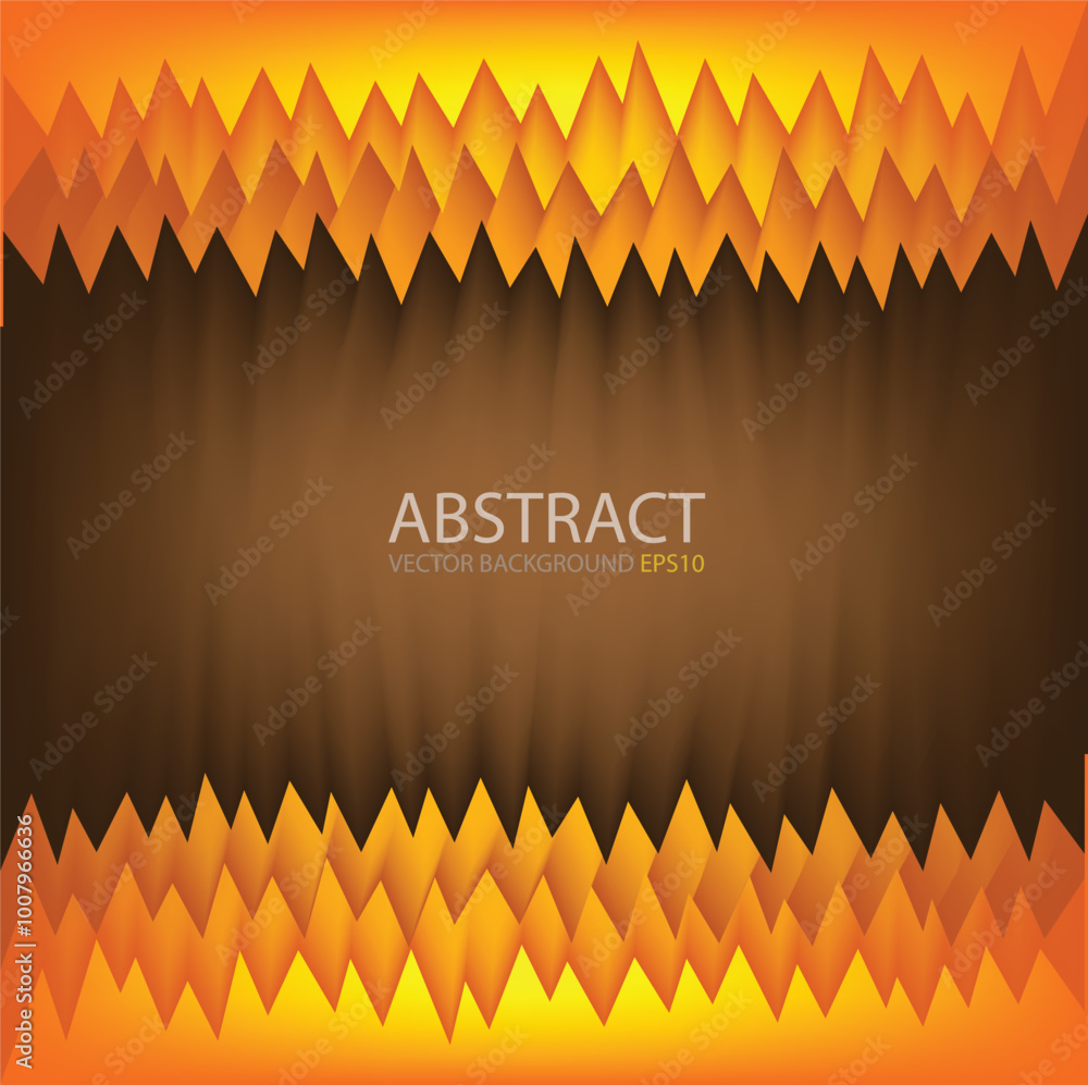 Poster graphic geometric triangle overlap vector layer background for text and message design