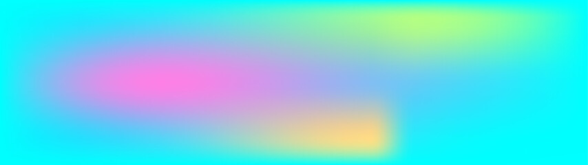 Holographic gradient textured background. Noisy light rainbow gradation. Soft colors grainy foil. Abstract blurred fluid wallpaper. Futuristic holographic backdrop with gradient mesh.