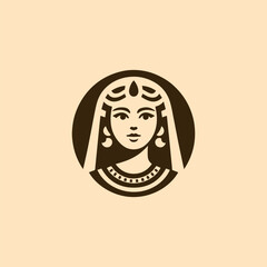 Egypt goddess logo