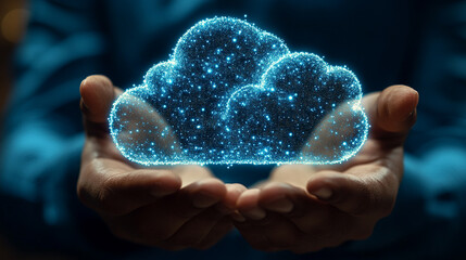 Futuristic business transformation concept, showcasing advanced technology integration and innovation. Visualizing a digital evolution through interconnected systems, symbols, and strategic growth